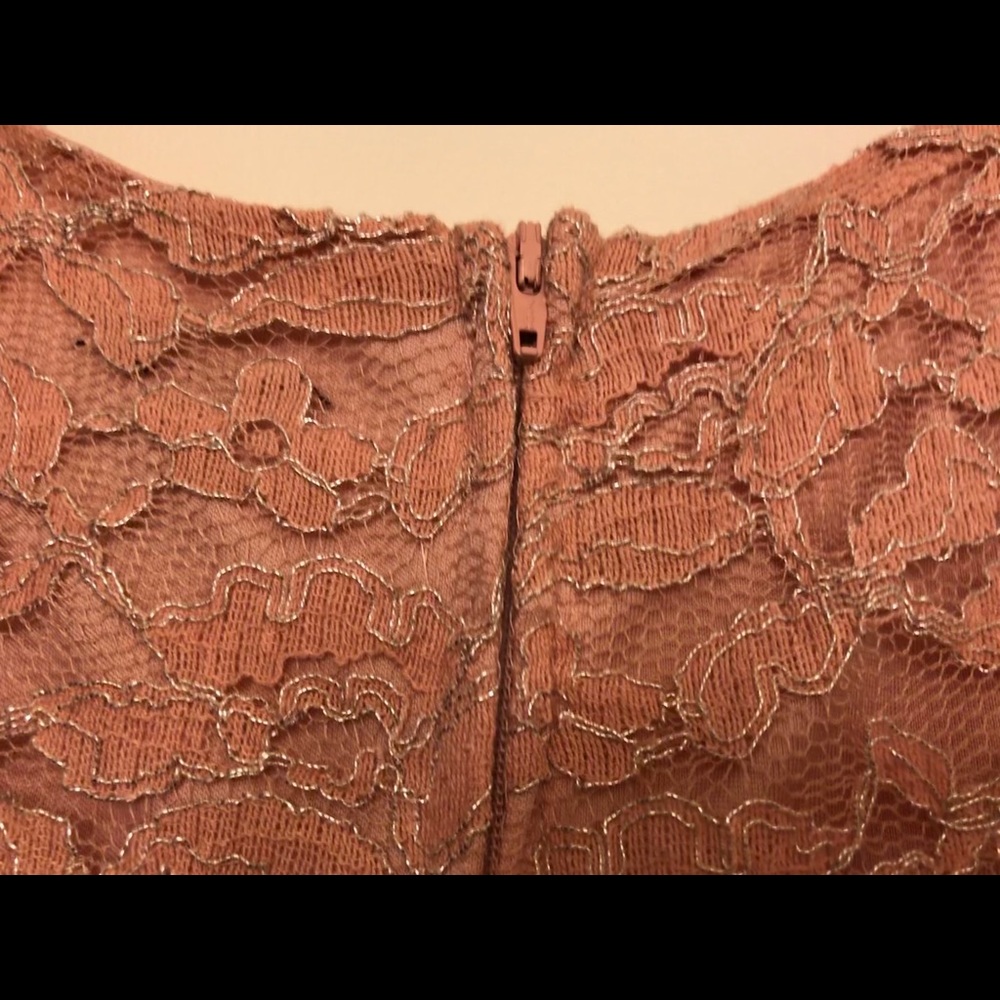 Torrid Lace Metallic Party Dress - Picture 8 of 11